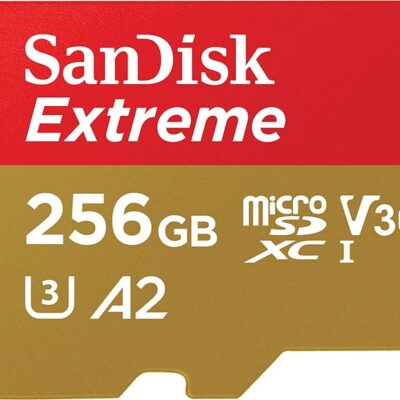 256GB Extreme Memory Card and Adapter