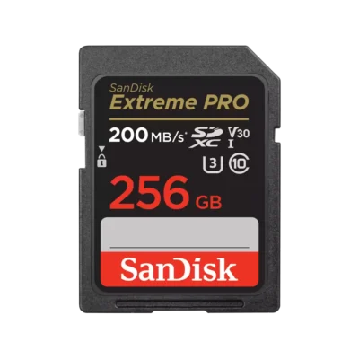 Extreme PRO 256GB CL10 SDXC Memory Card