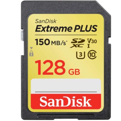 128GB Extreme PLUS CL10 Memory Card