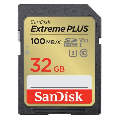 32GB Extreme PLUS CL10 SDHC Memory Card