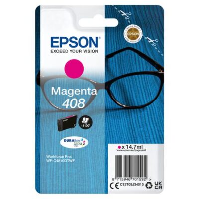 Epson C13T09J34010 408 Magenta Ink Cart