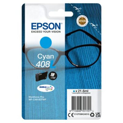 Epson C13T09K24010 408XL Cyan Ink Cart