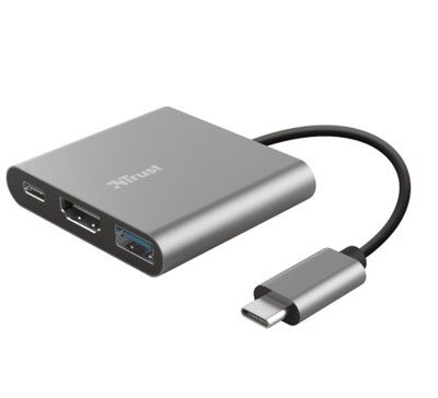 Trust Dalyx 3in1 USB C Adaptor