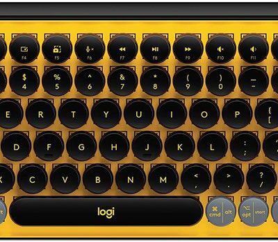 POP Keys Wireless Keyboard Blast Yellow