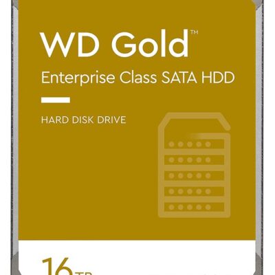 WD Gold 16TB SATA 6Gbs 3.5 Inch Int HDD
