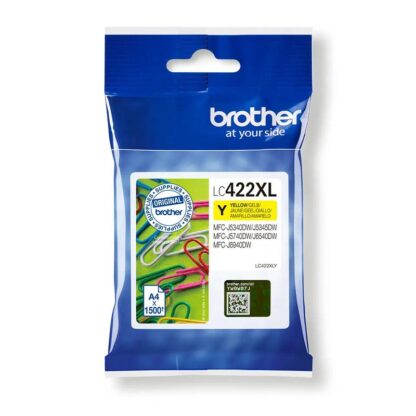 Brother LC422XL High Yld Yellow Ink 1.5K