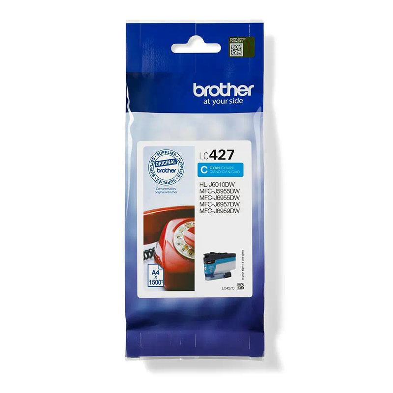 Brother LC427 Cyan Ink Cart 1.5K