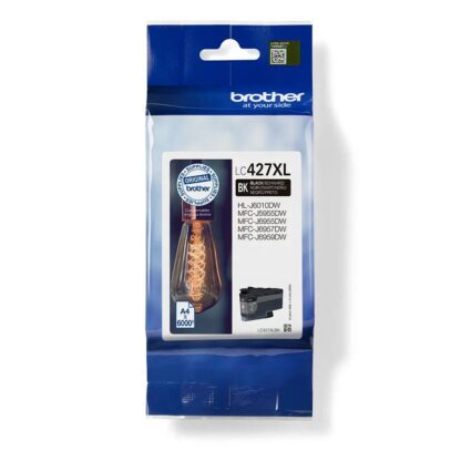 Brother LC427XL High Yld BK Ink Cart 6K