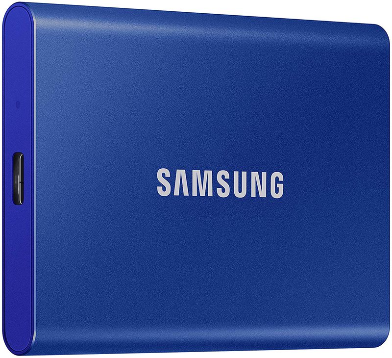 SSD External 1TB T7 USB3.2C G2 Blue