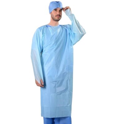 ValX Isolation Gowns Non Woven Blue PK10