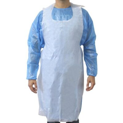 ValX Disposable Aprons 16mu White PK100
