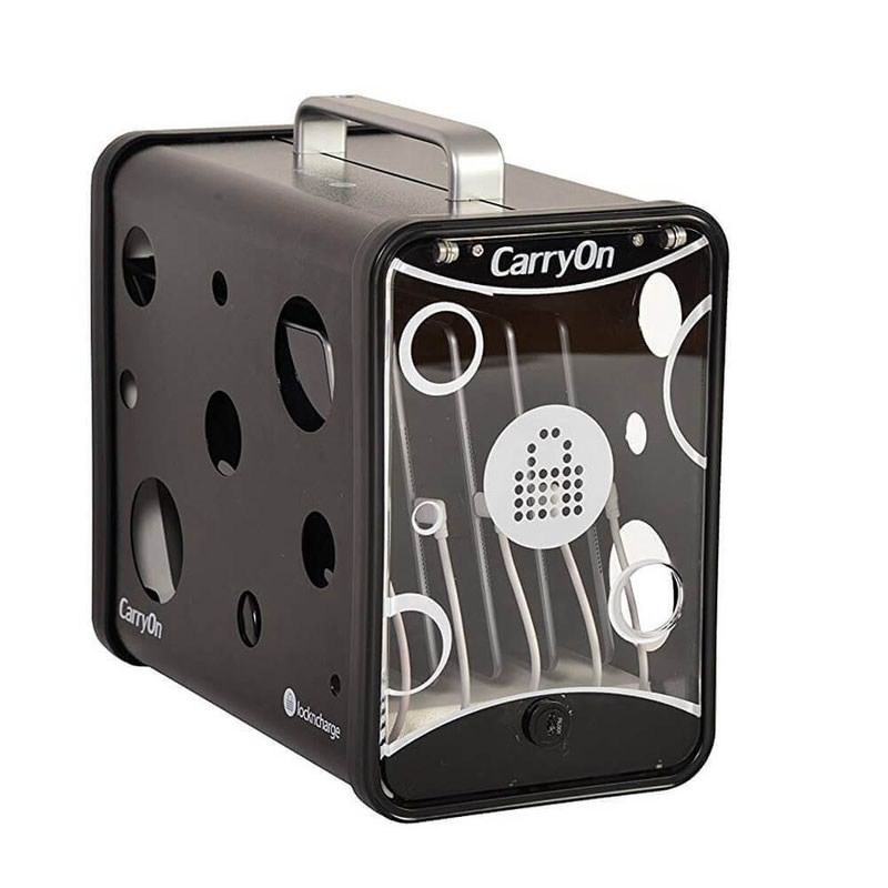 LNC CarryOn 5 Bay Charging Station Black