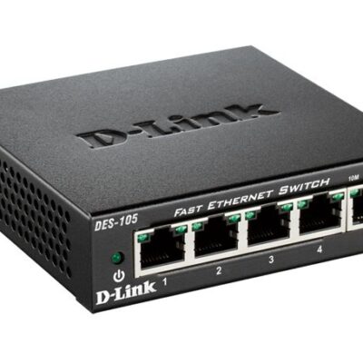 5 Port Unmanaged Ethernet Desktop Switch