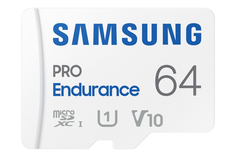 64GB PRO Endurance MicroSDHC and Adapter