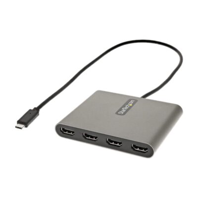 USB C to 4 HDMI Quad Monitor Adapter