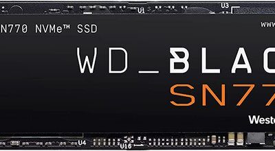 500GB Black SN770 PCIe G4 M.2 Int SSD