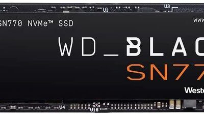 1TB Black SN770 PCIe G4 M.2 NVMe Int SSD