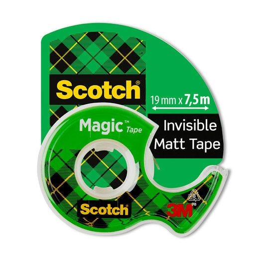 Scotch Magic Tape 19mmx7.5m+Hand Disp