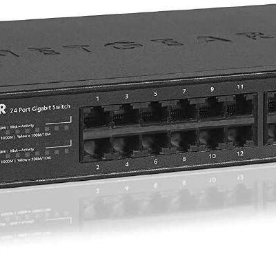 24 Port Gigabit Ethernet Desktop Switch