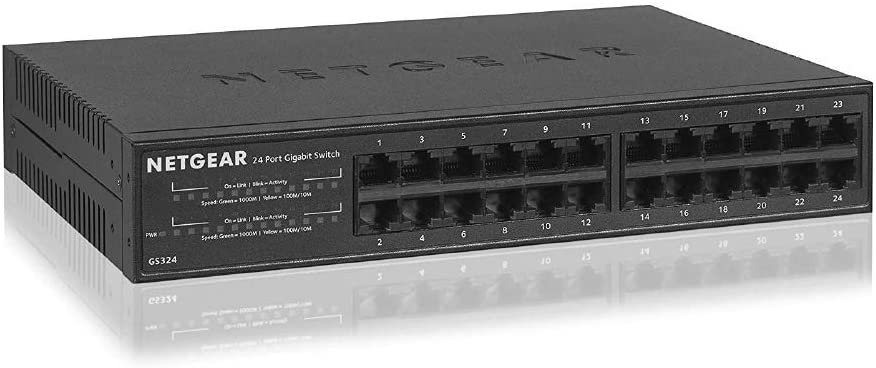 24 Port Gigabit Ethernet Desktop Switch
