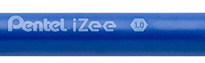 Pentel IZEE Ballpen 1.0mm CAP BL PK12