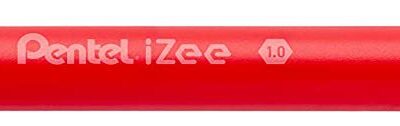 Pentel IZEE Ballpen 1.0mm CAP RD PK12