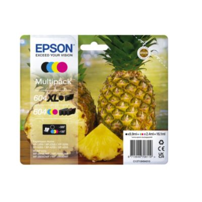 Epson T10H94010 604 XLBK and STD CMY PK