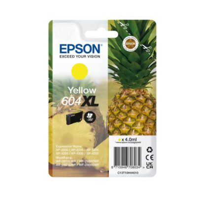 Epson C13T10H44010 604XL Yellow Ink Cart