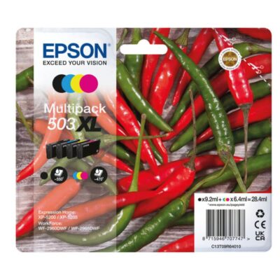 Epson C13T09R64010 503XL Multi Pk BkCMY