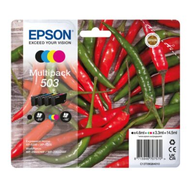 Epson C13T09Q64010 503 Multi Pack BkCMY
