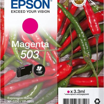 Epson C13T09Q34010 503 Magenta Ink Cart
