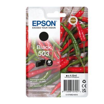 Epson C13T09Q140 503 Bk Ink Cart