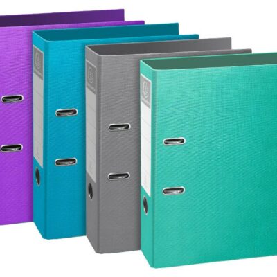 Teksto Lever Arch File A4 80mm Astd PK10