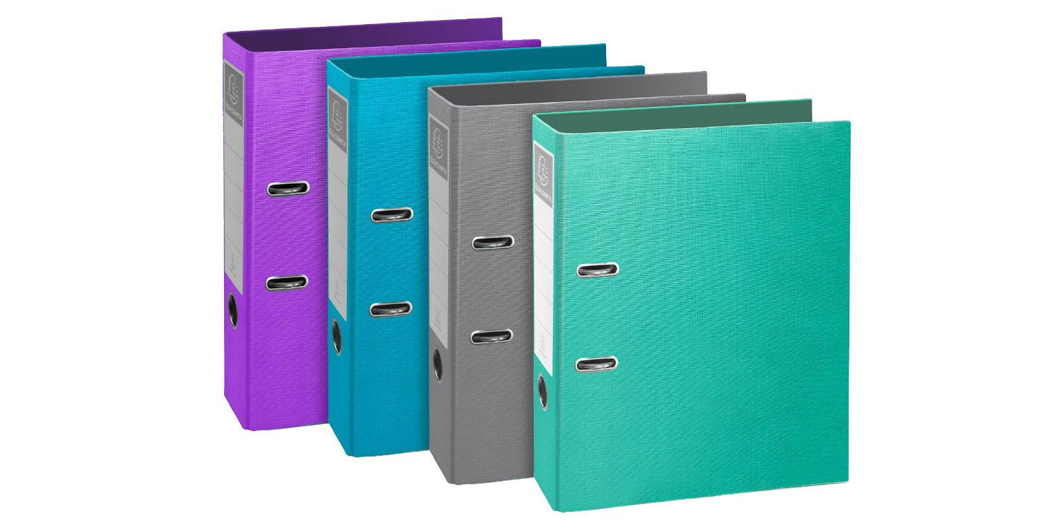 Teksto Lever Arch File A4 80mm Astd PK10