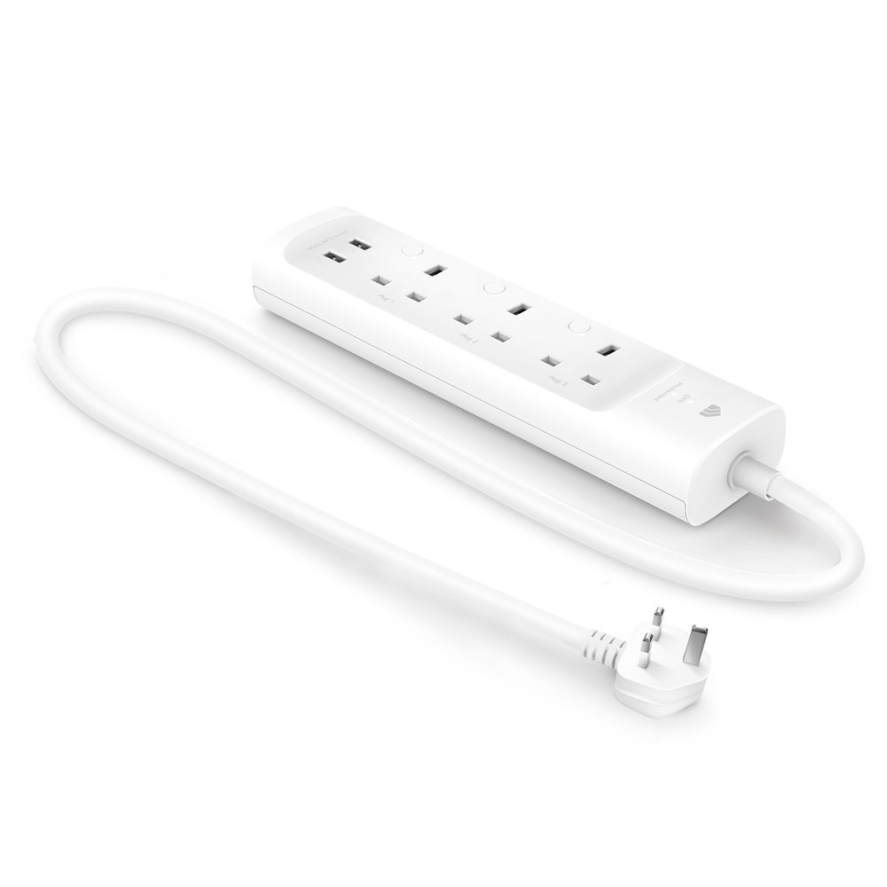 3 Outlet Smart Power Strip 2 USB Ports