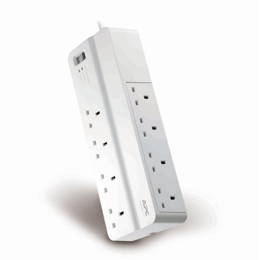 Essential SurgeArrest 8 Outlets 230V UK