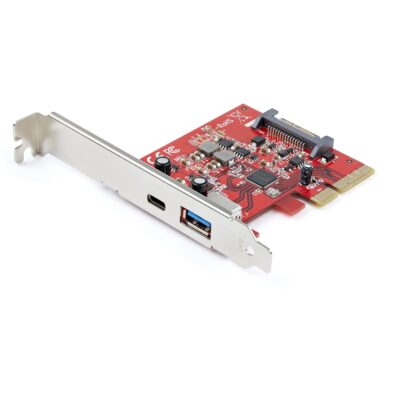 2 Port 10Gbps USB A and USB C PCIe Card