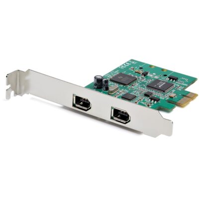 2 Port PCI Express FireWire Card Adapter
