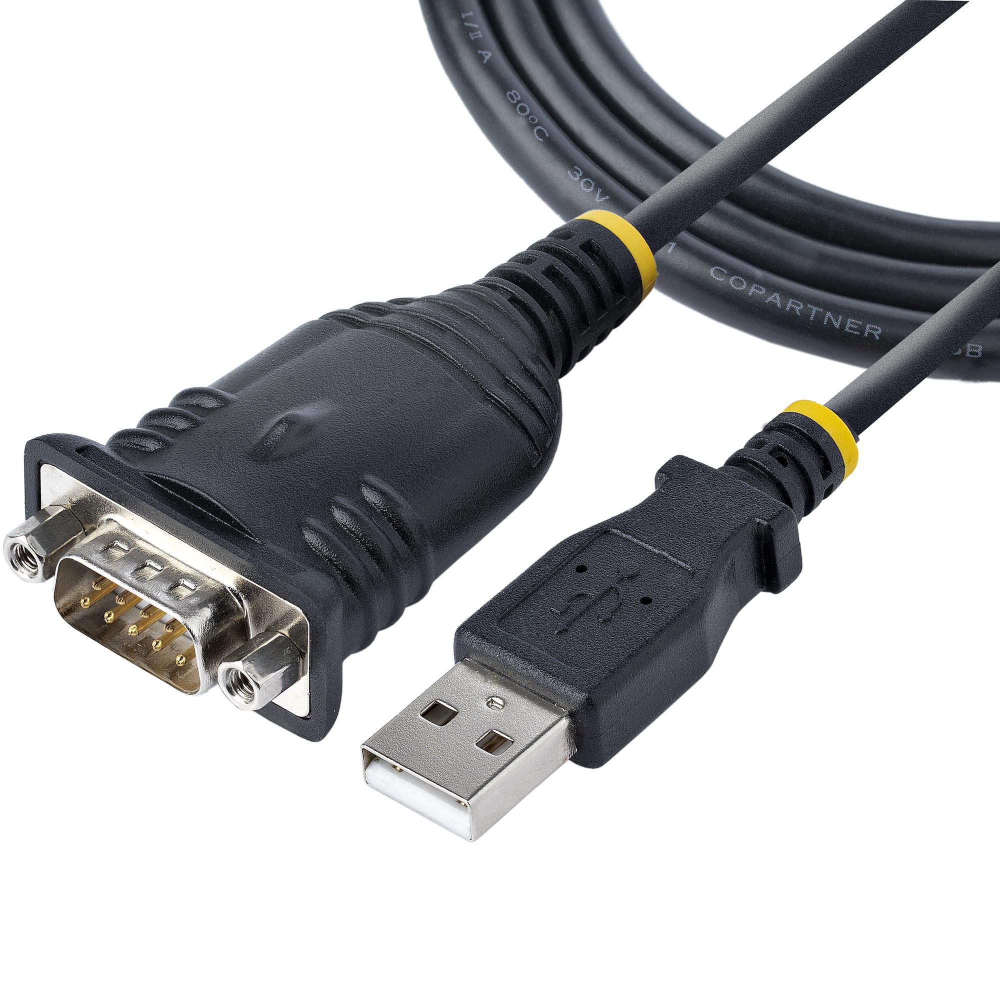 3ft Serial Cable RS232 to USB Adapter