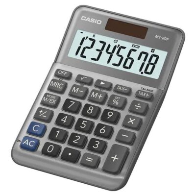 Casio MS-80F 8 Digit Desk Calculator
