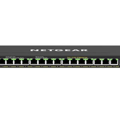 16 PT Managed GbE Plus Switch 1 SFP Port