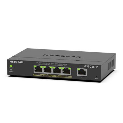 GS305EPP 5 PT Managed L3 Gbit PoE Switch