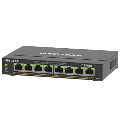 GS308EP 8 Port Gigabit PoE Plus Switch