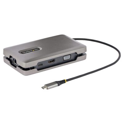 USB C Multiport 4K HDMI VGA Adapter Hub