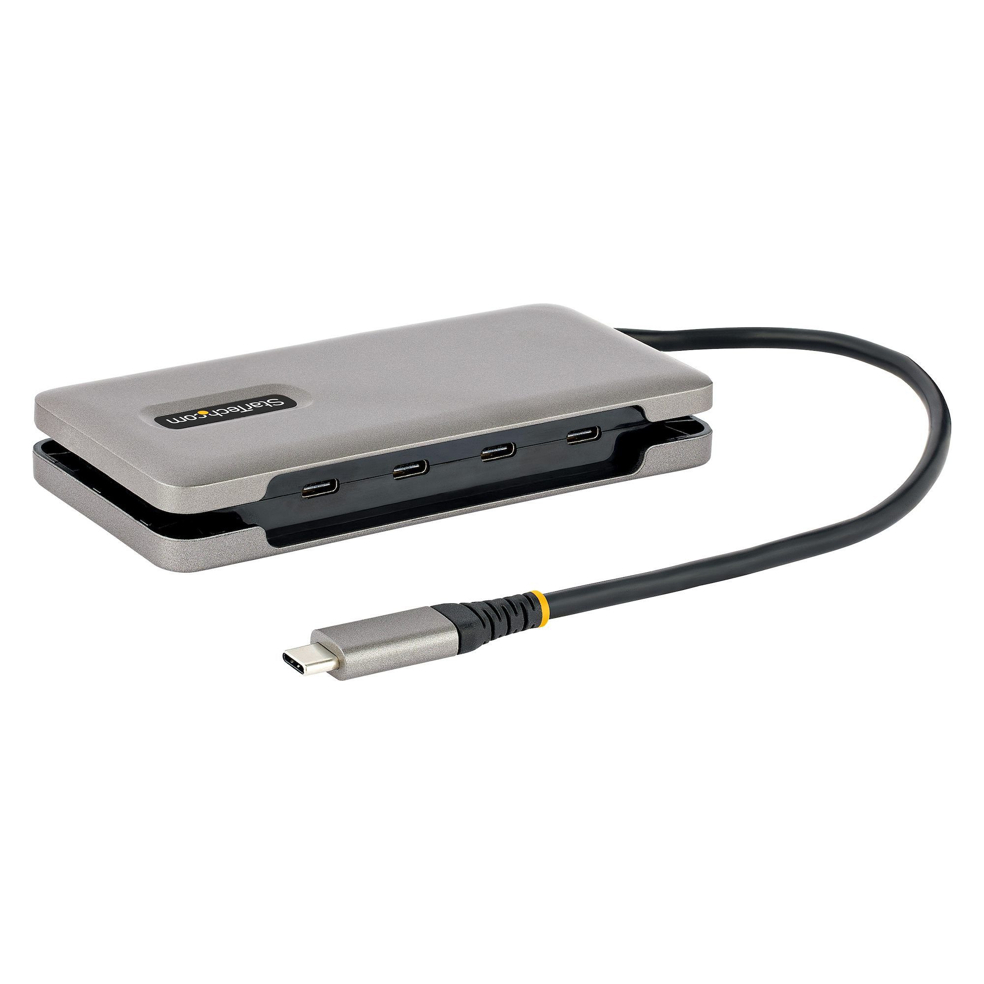 4 Port USB C Hub 100W PD Pass Through
