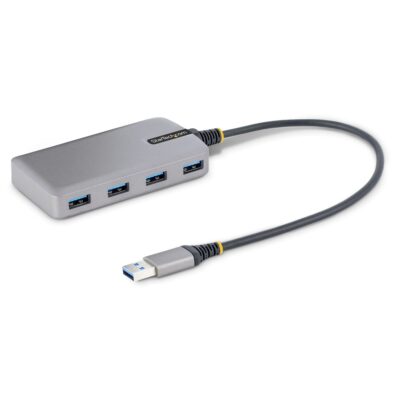 4 Port USB A Hub 5Gbps Bus Powered