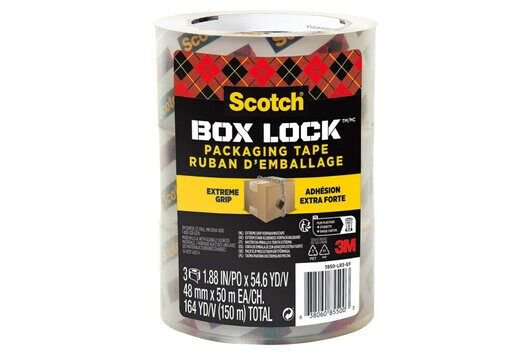 Scotch Box Lock Tape 48mmX50m PK3