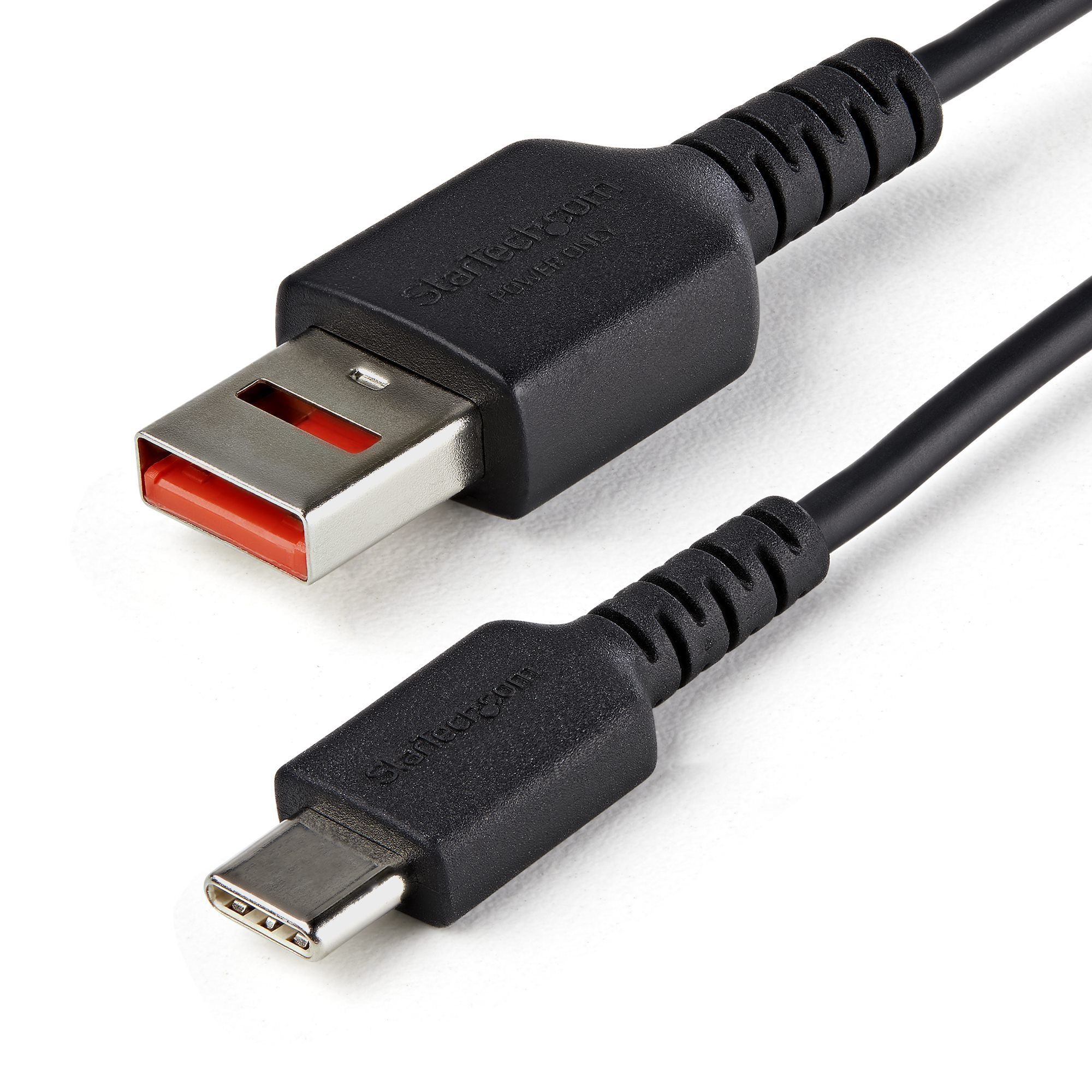 1m USB A to USB C Secure Charging Cable