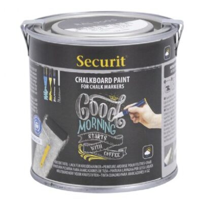 Securit Chalk Board Paint 250ml Black