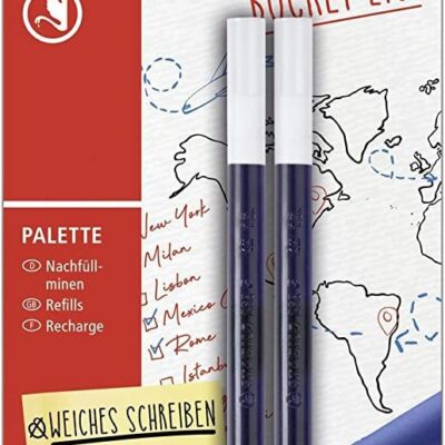 STABILO PALETTE R/ball Refil 0.4 BL PK2